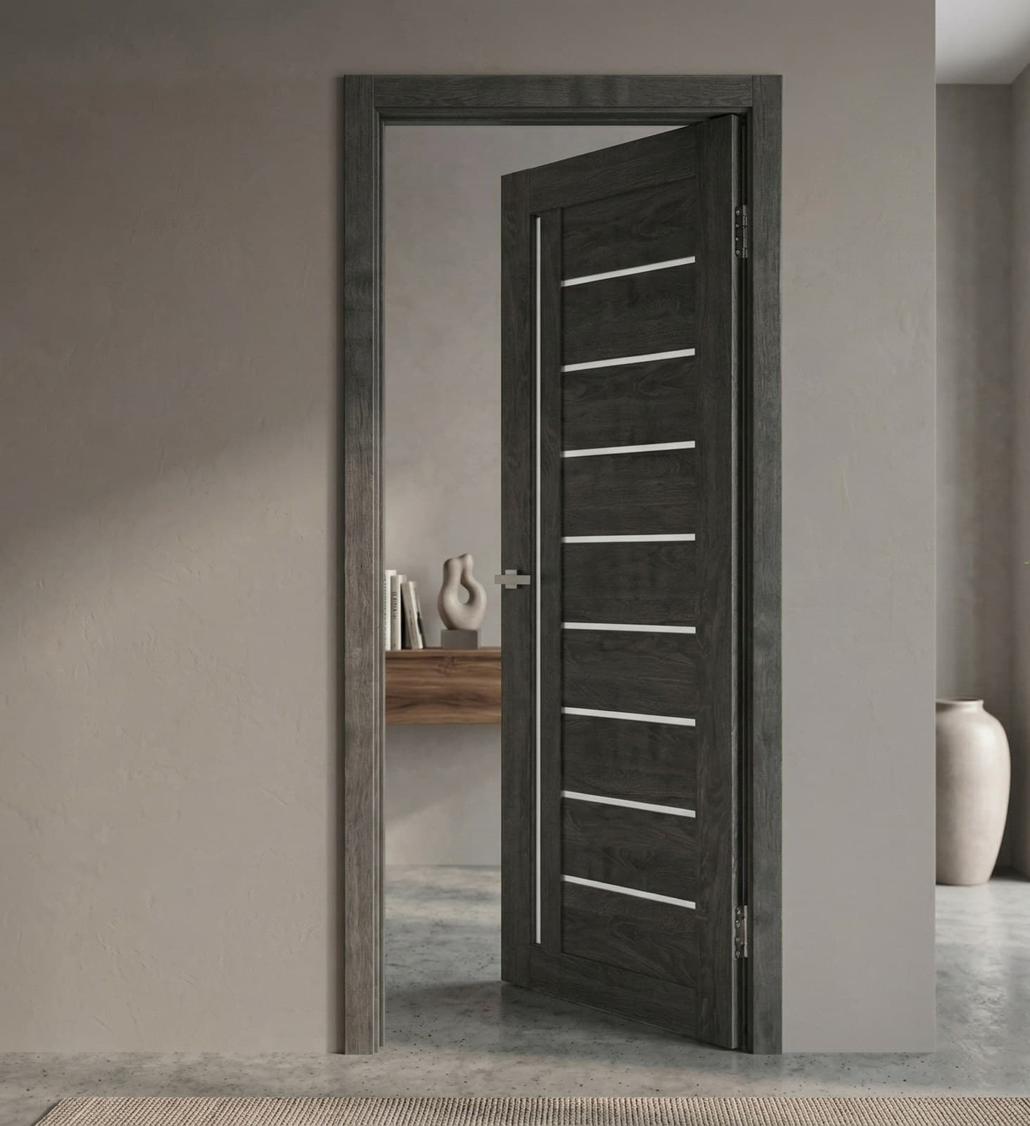 Ușă interior LEGO 07-Dark Oak - montat