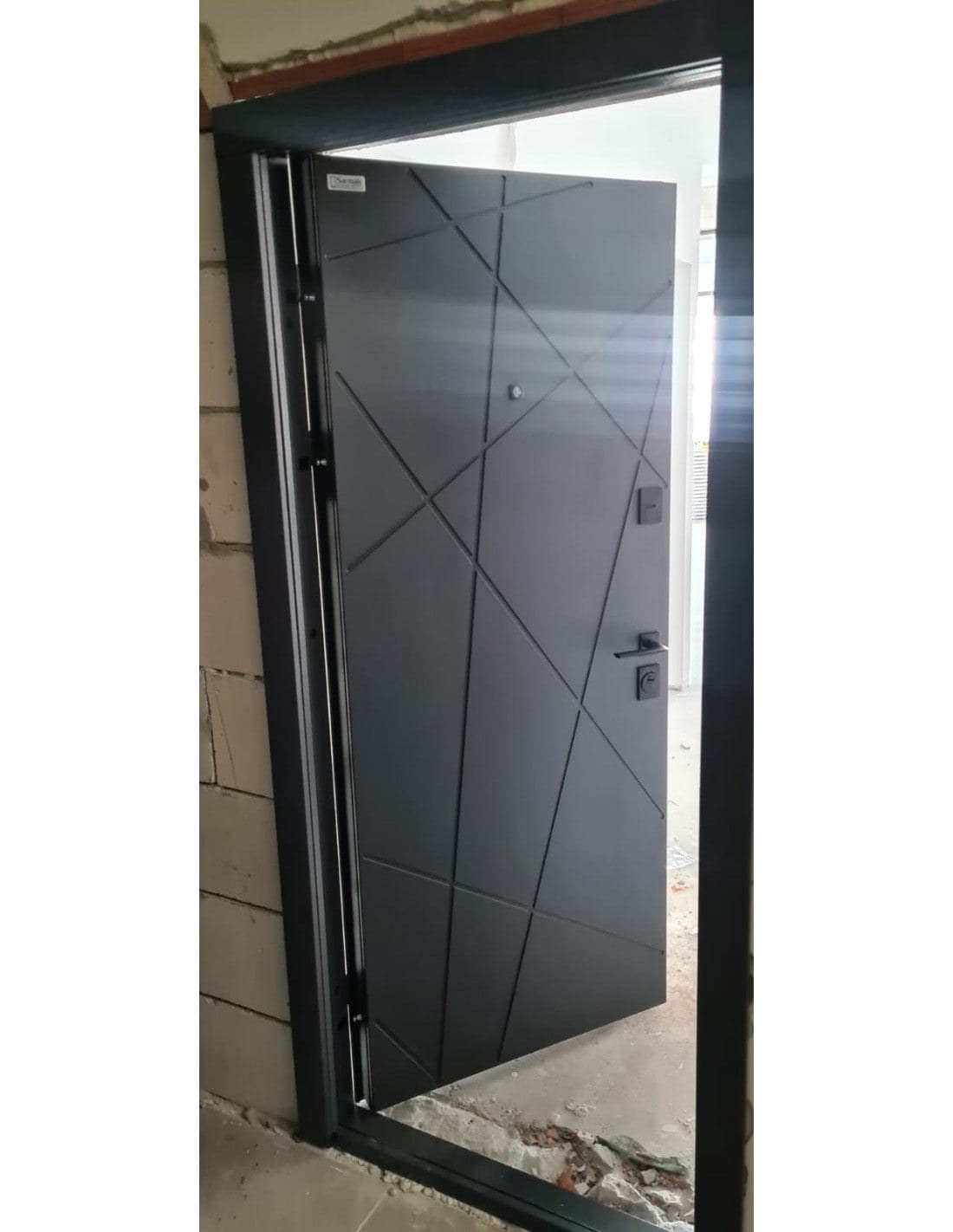 Ușă intrare Barcelona Alb Interior