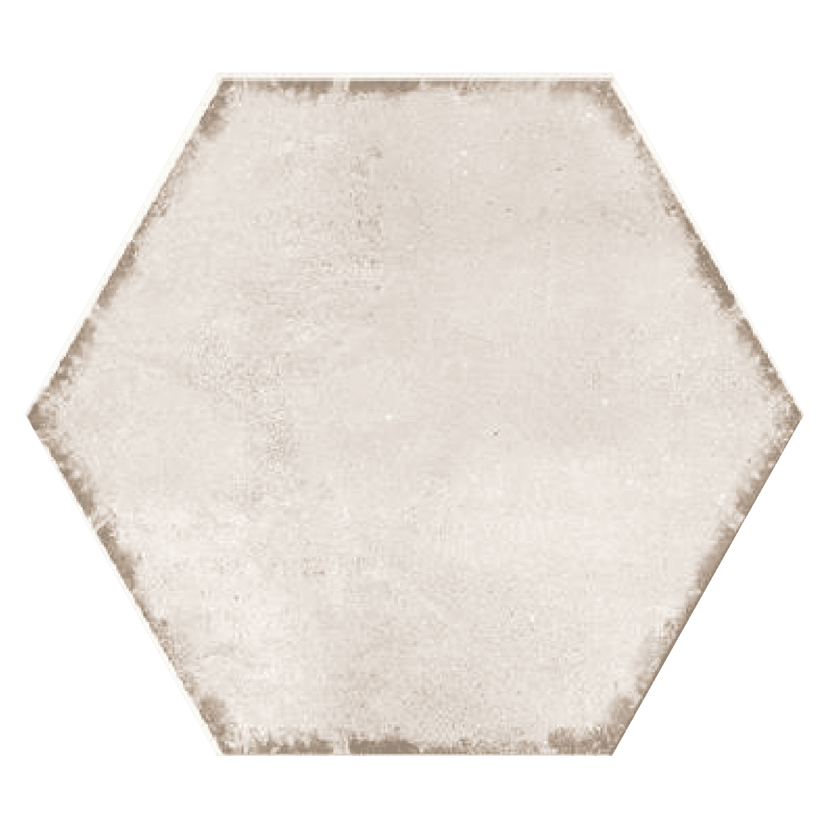Lendar, placă hexagonală 21,5×25 cm