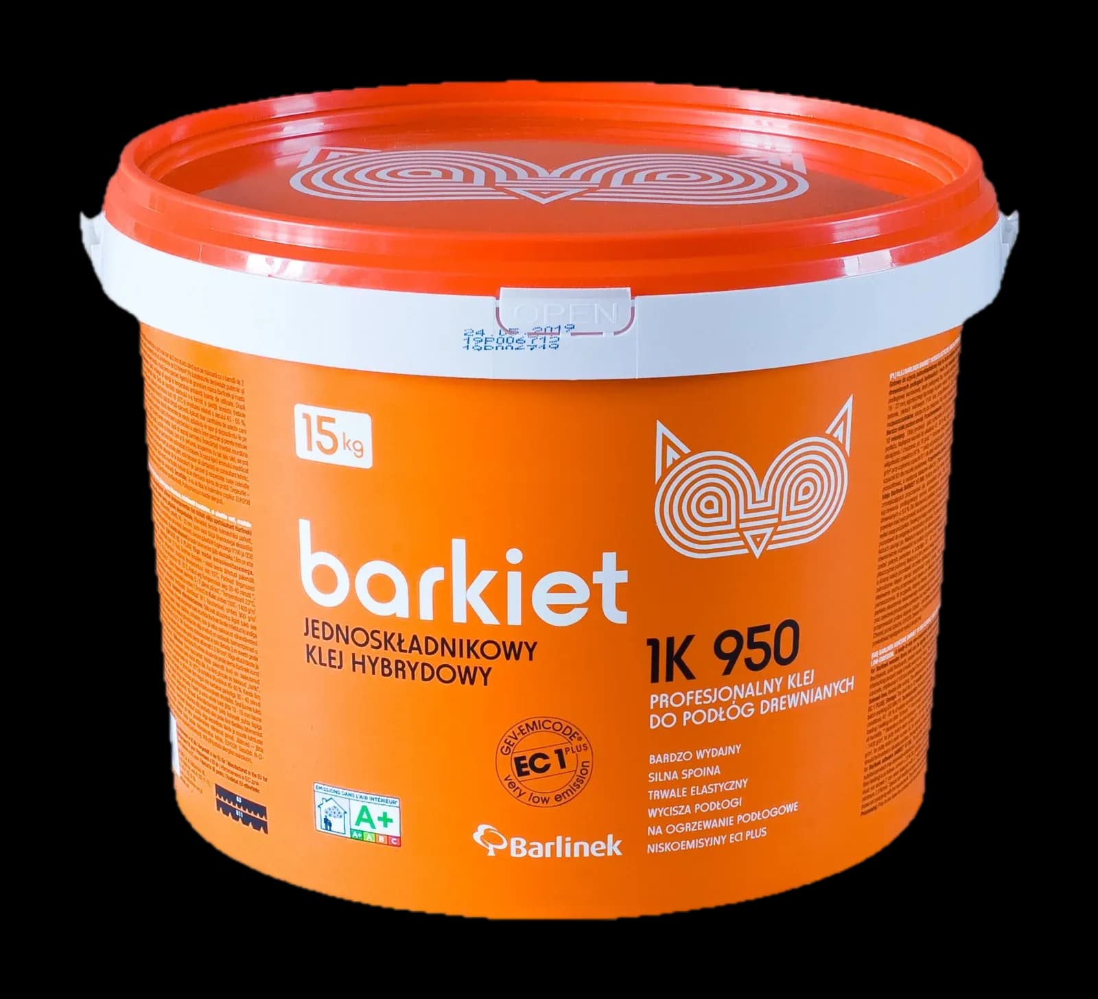 Adeziv Barlinek pentru parchet triplustratificat, monocomponent poliuretanic și silanic 1K STP, 15KG