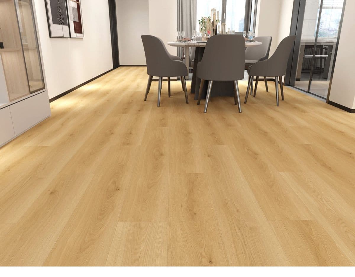 Parchet laminat Perfection 4V 8 mm 8586 - montat într-o cameră