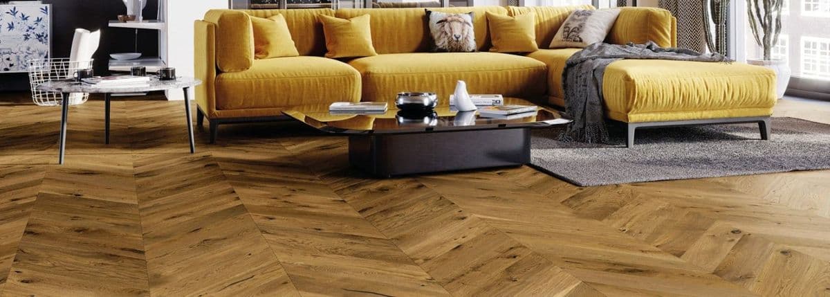 Parchet triplustratificat Barlinek Stejar Mainland Chevron 130