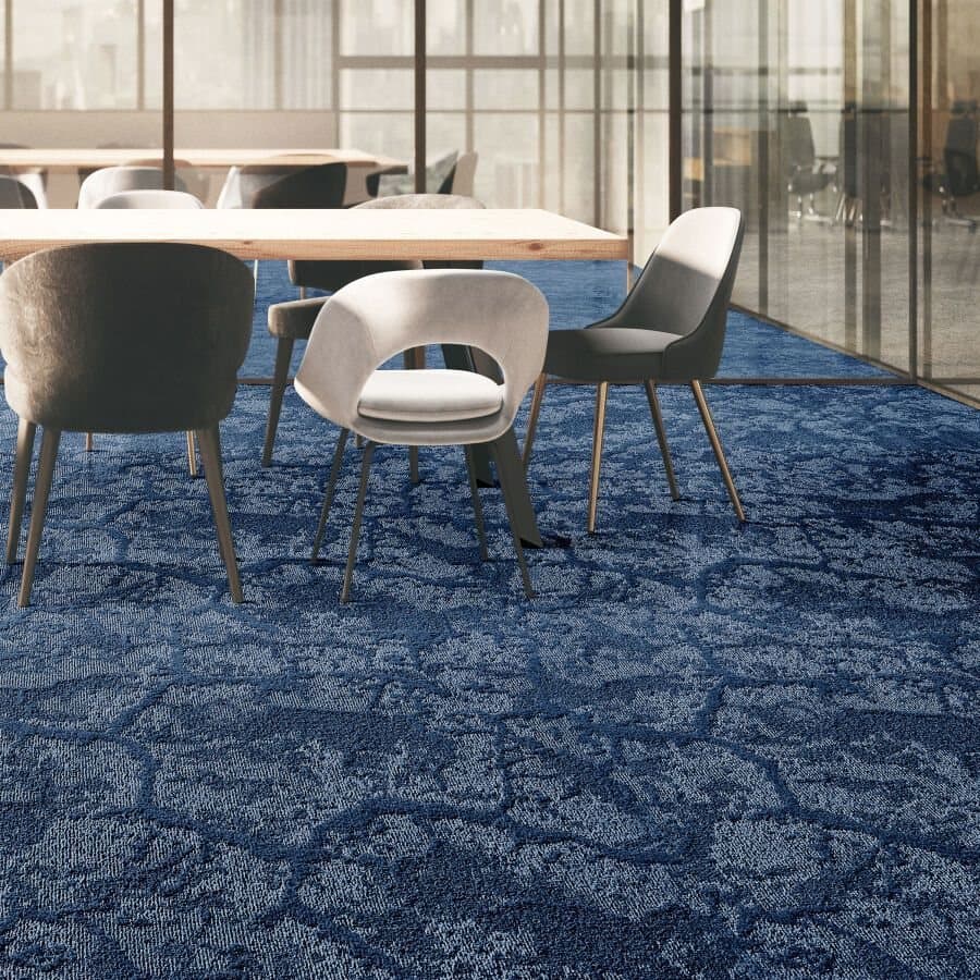 Mochetă Marble Fusion Albastru 77
