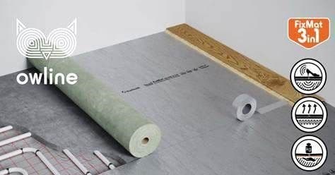 Substrat Fix Mat Sound 2.1SD pentru parchet triplustratificat Barlinek 2mm