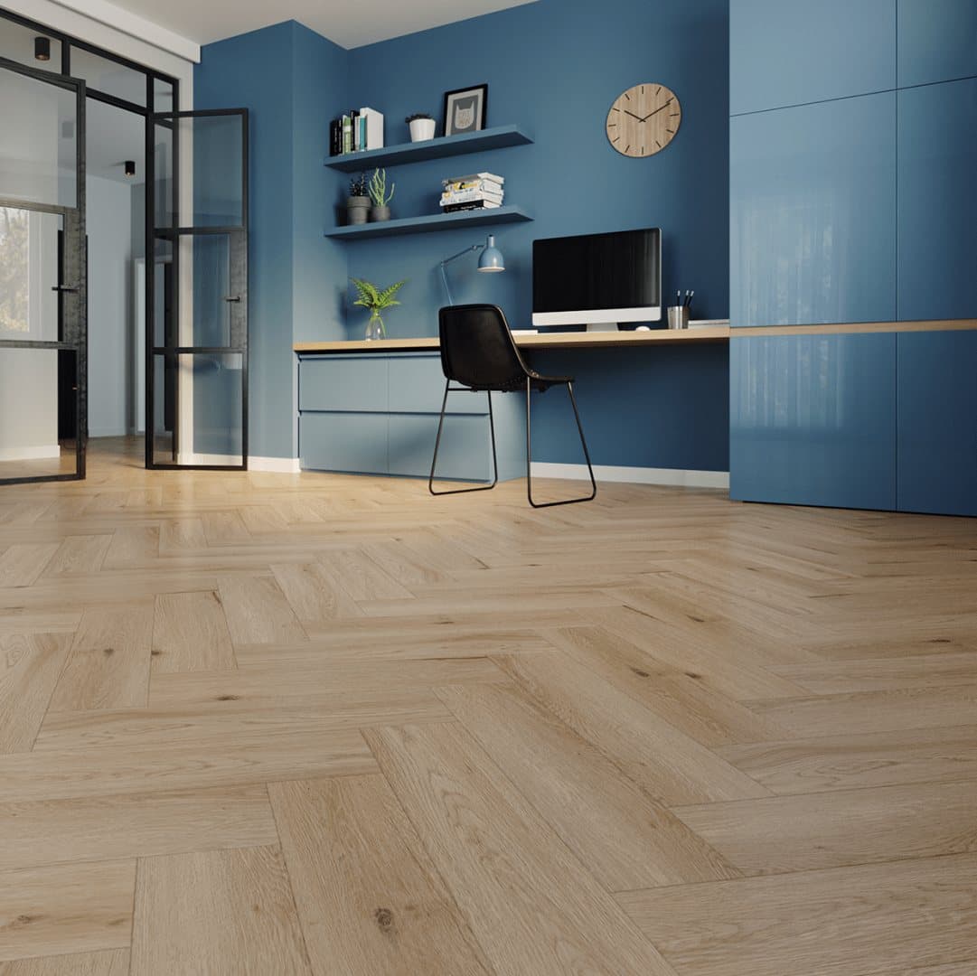 Pardoseală SPC Arbiton Amaron Herringbone CA 153 stejar Yankee
