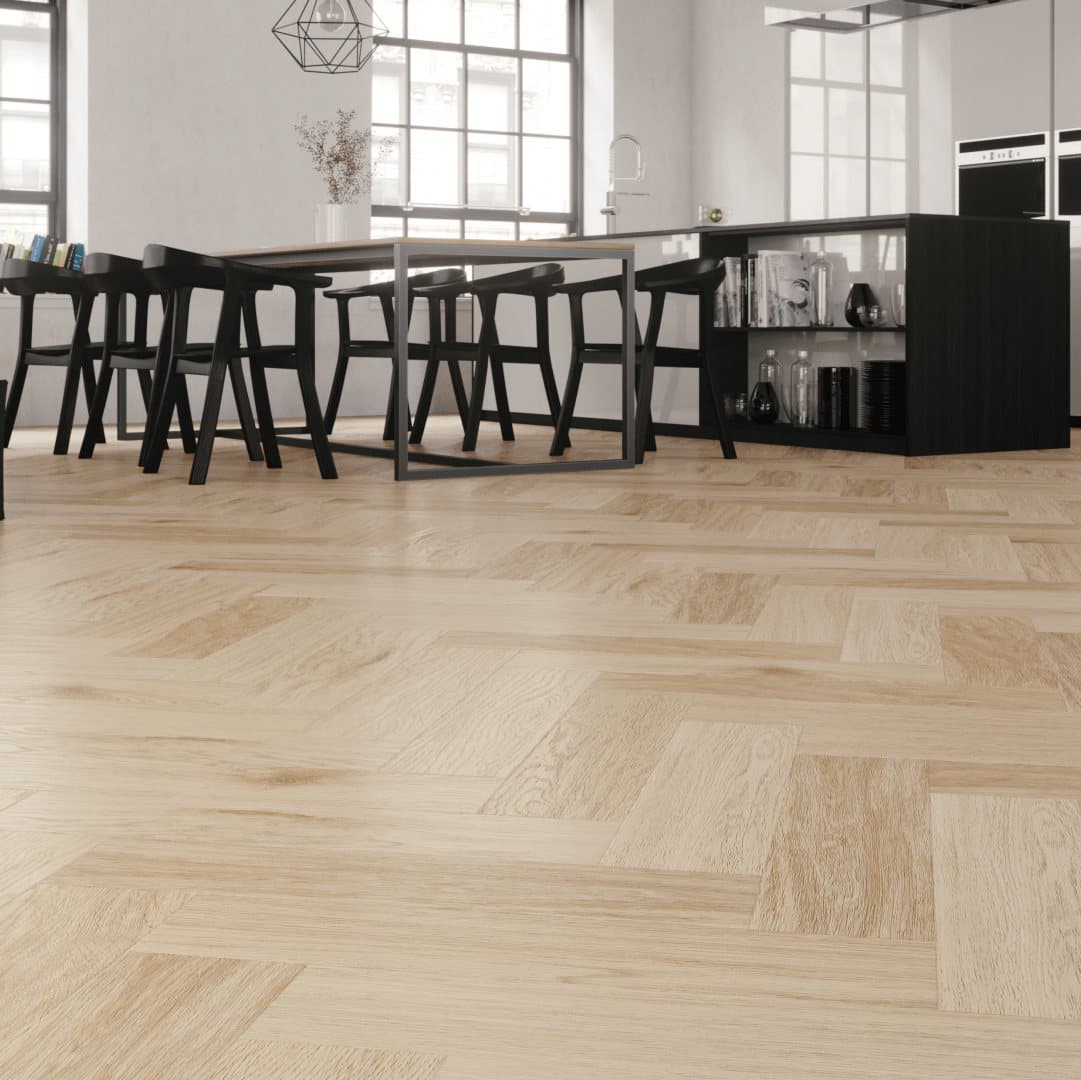 Pardoseală SPC Arbiton Amaron Herringbone CA 158 stejar Harlow