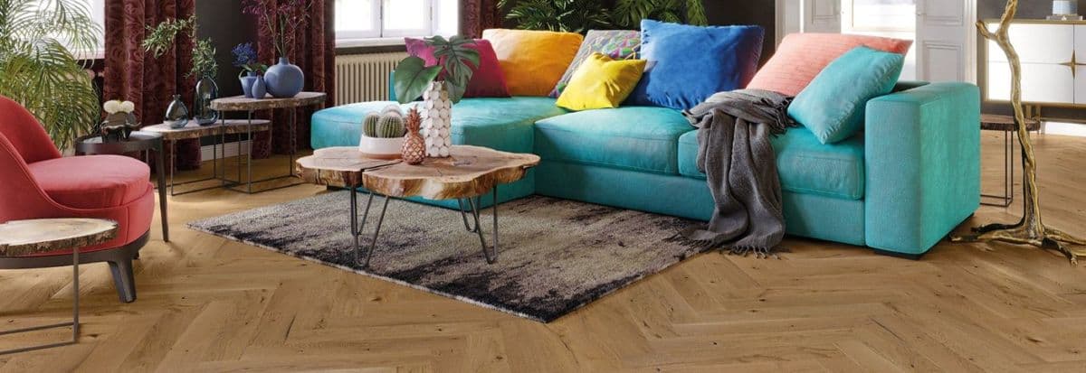 Parchet triplustratificat Barlinek Stejar Mainland Herringbone 110