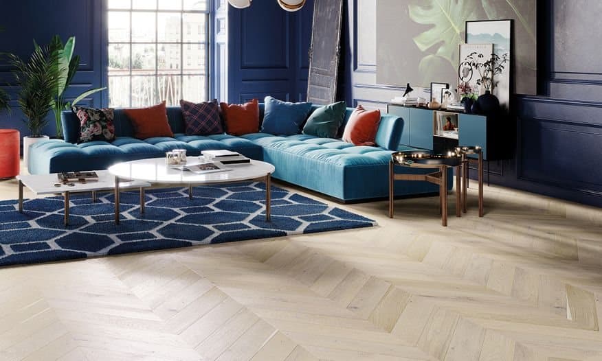 Parchet triplustratificat Barlinek Stejar Trivor Chevron 130