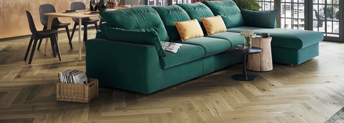 Parchet triplustratificat Barlinek Stejar Toffee Herringbone 130