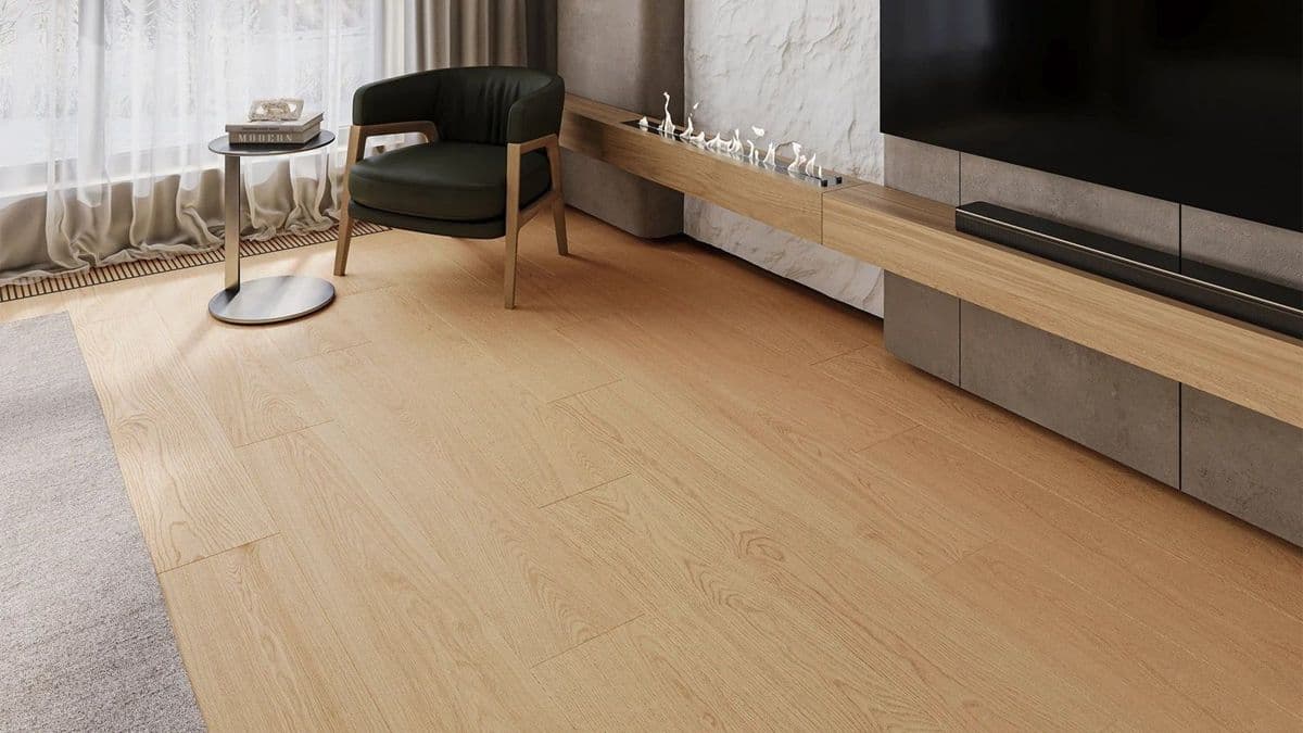 Pardoseală SPC Barlinek Large Line Stejar Cream 5+1 mm
