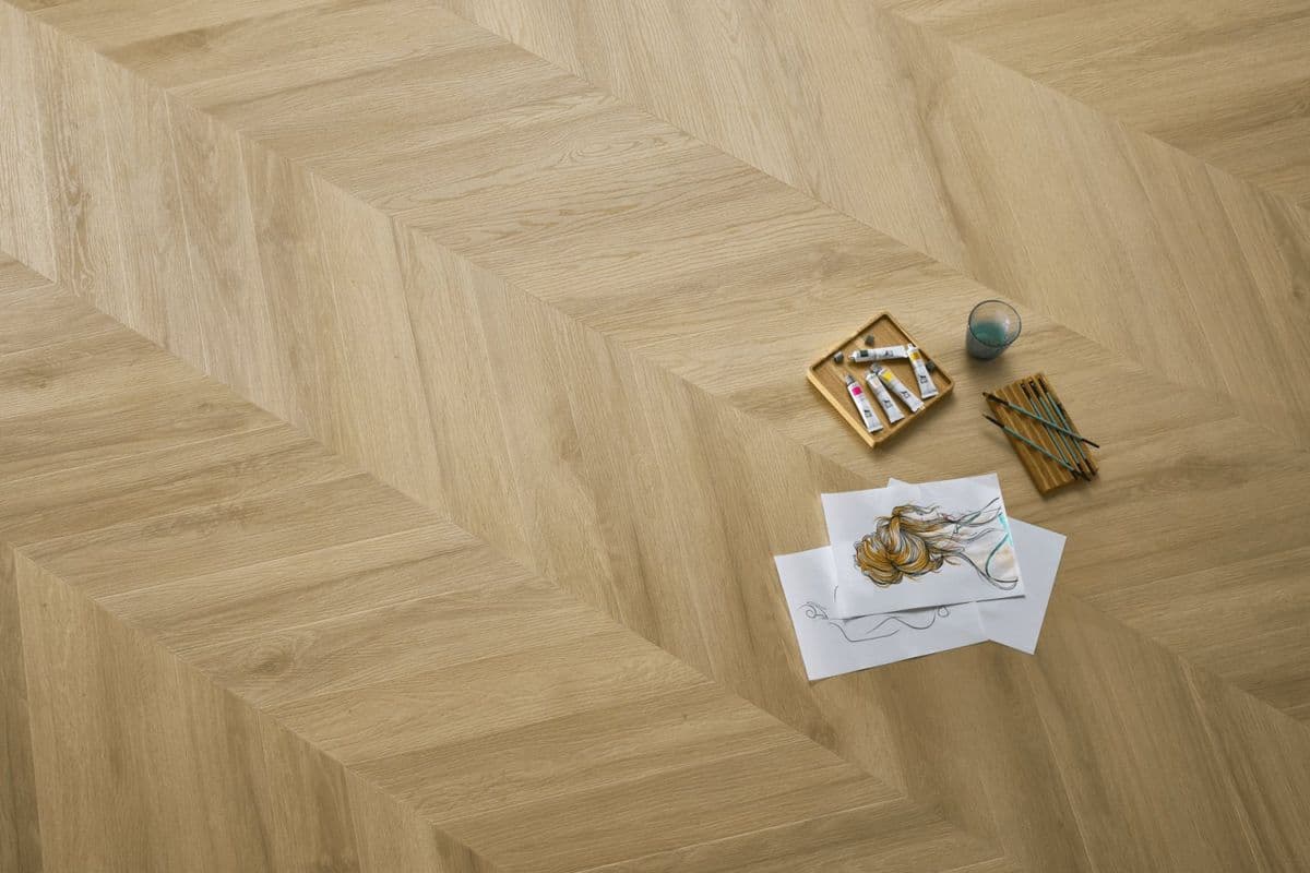 Pardoseală SPC Arbiton Amaron Chevron CLC 228 Stejar Princeton