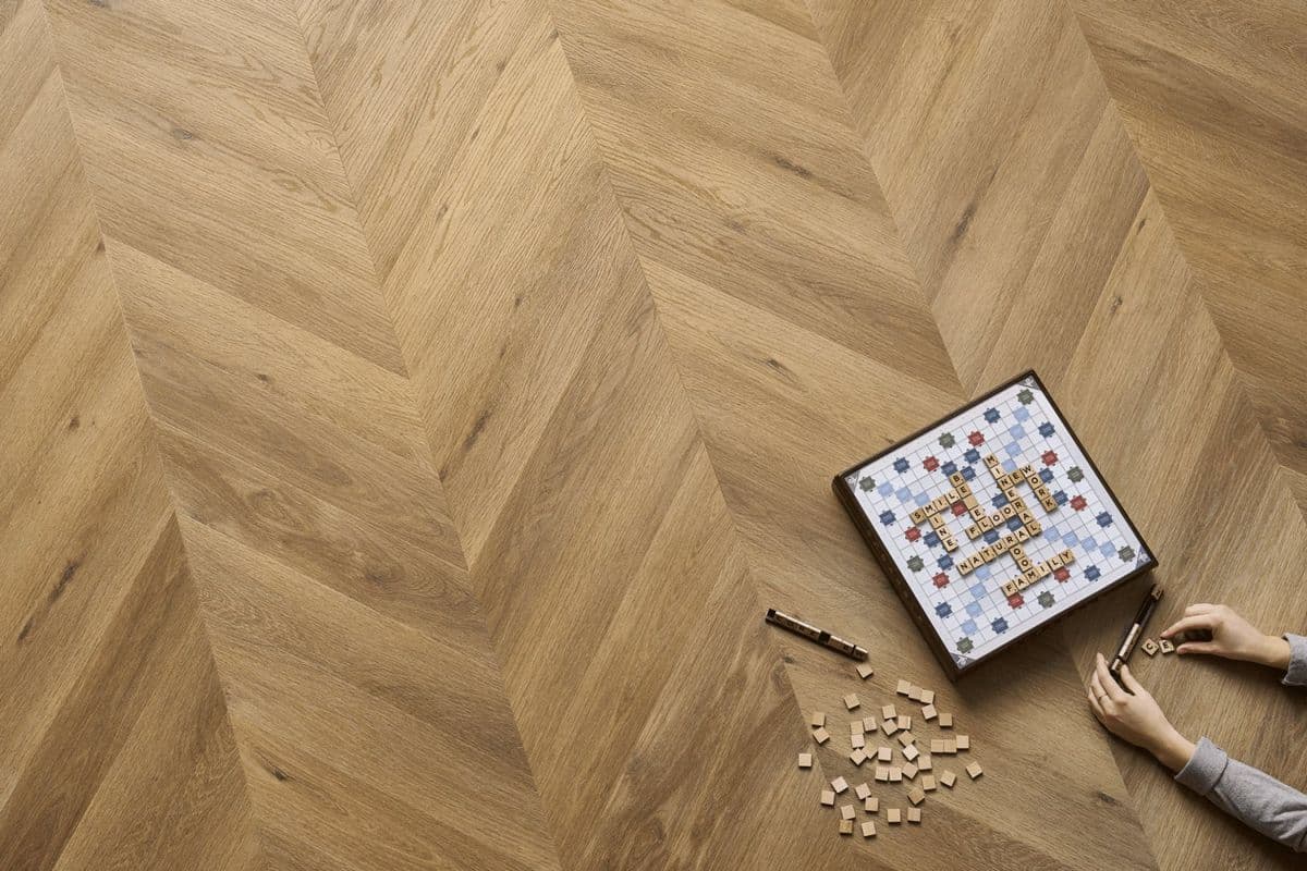 Pardoseală SPC Arbiton Amaron Chevron CLC 147 Stejar Georgetown