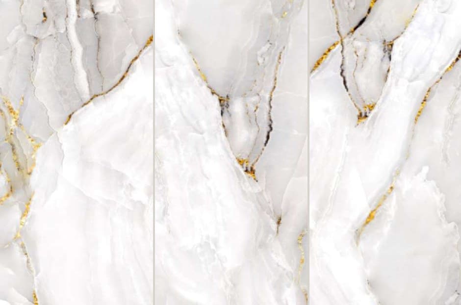 Crysta White Decor HL-1 8306 - fețele modelului, alăturate