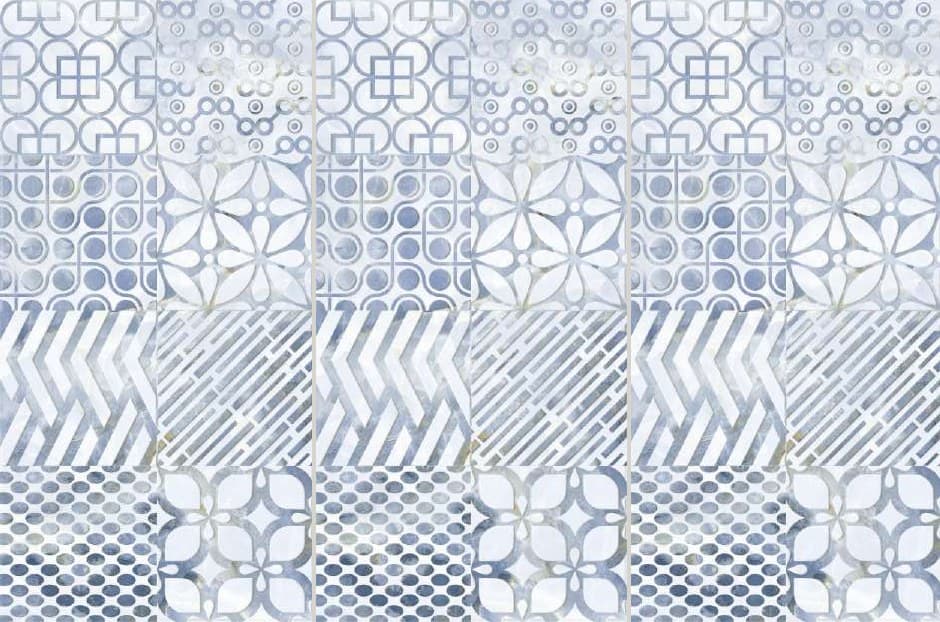 Decor Onyx Blue HL-8 - fețele modelului, alăturate