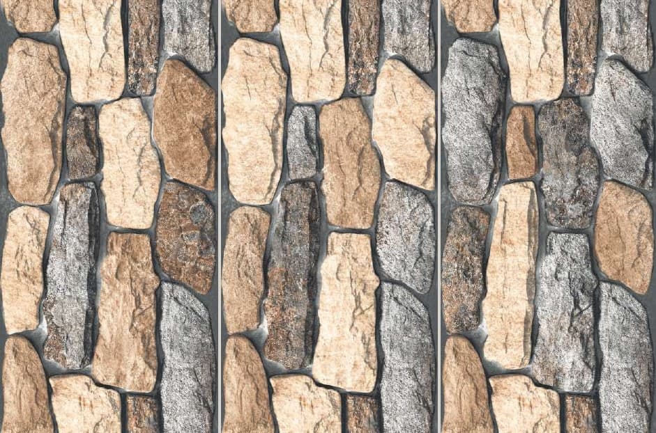 Feldspar piatră naturală (E15-1289) - fețele modelului, alăturate