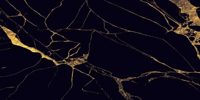 Spider Web Gold - o placă 60×120 cm