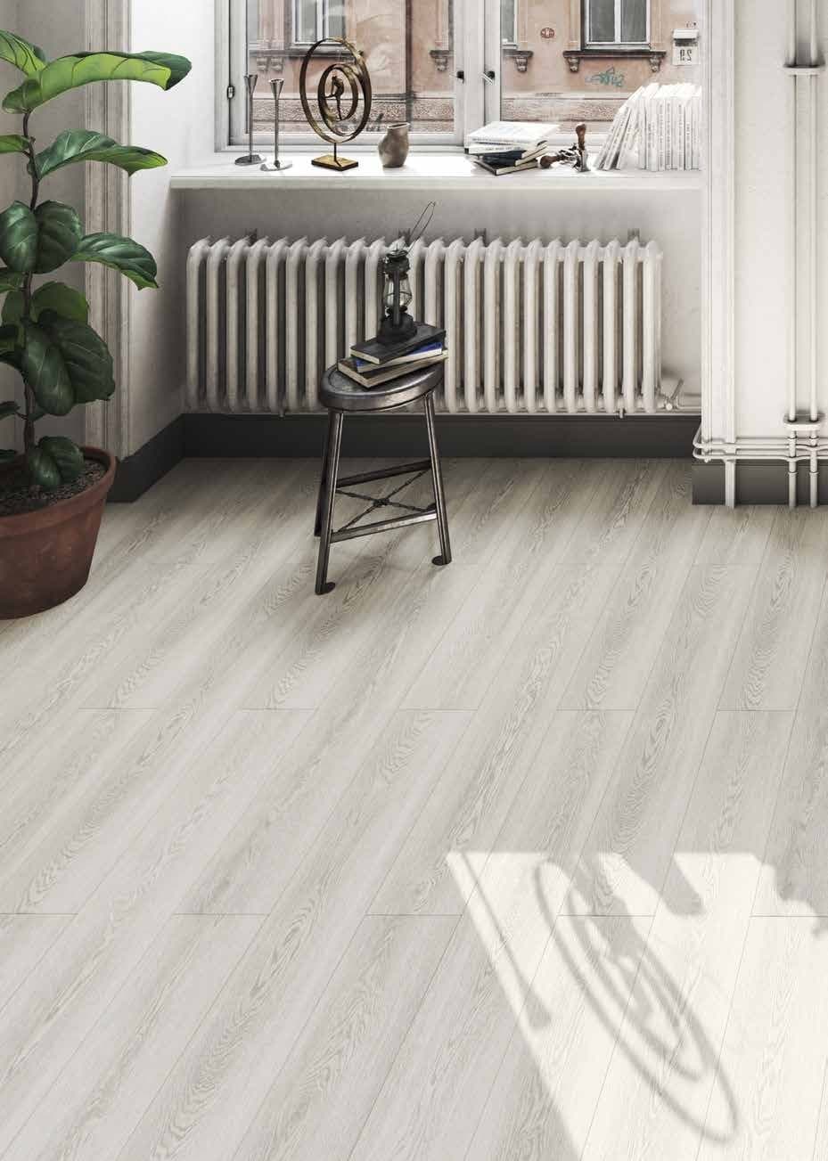 Parchet laminat Salda Oak montat