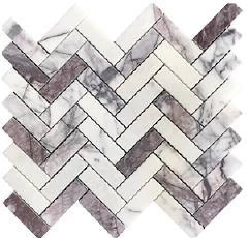 Mozaic Lilac Spic - textură