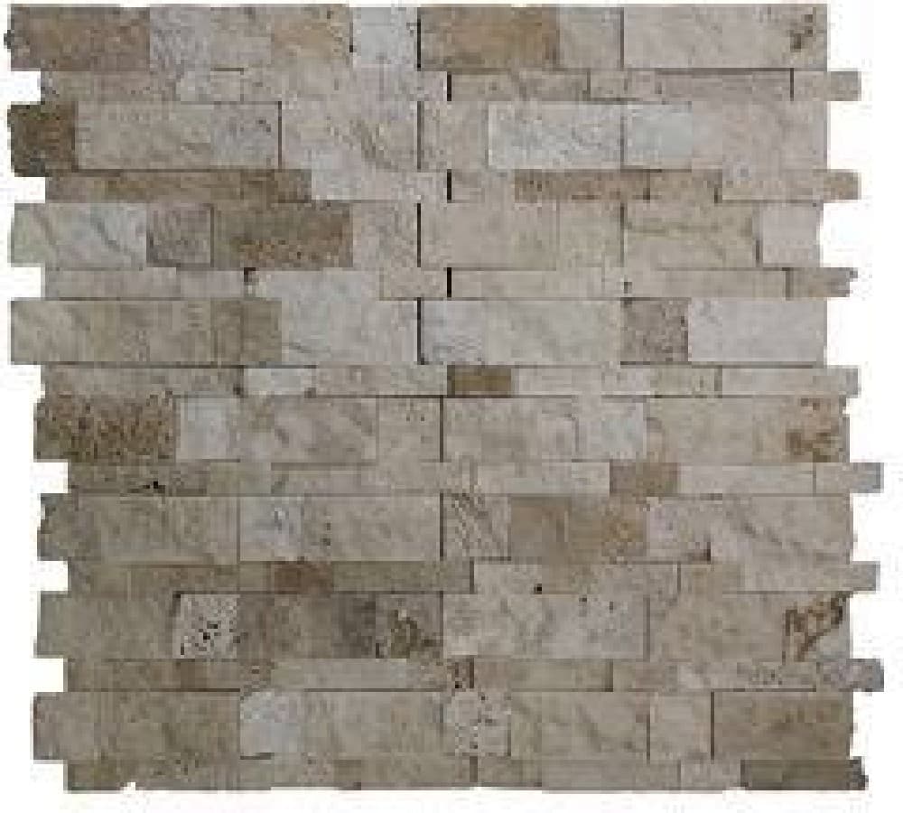 Mozaic Mini Panel Travertin Clasic - textură