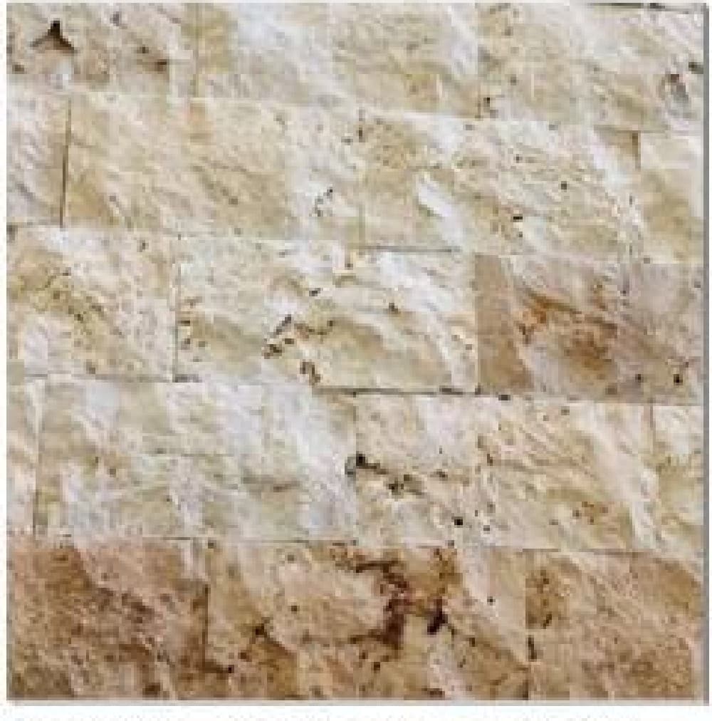 Travertin Rustic scăpitat - textură