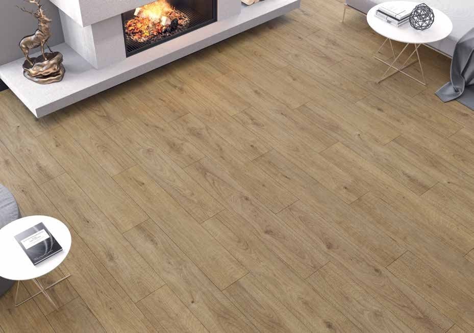 Parchet laminat Toskana Slim montat
