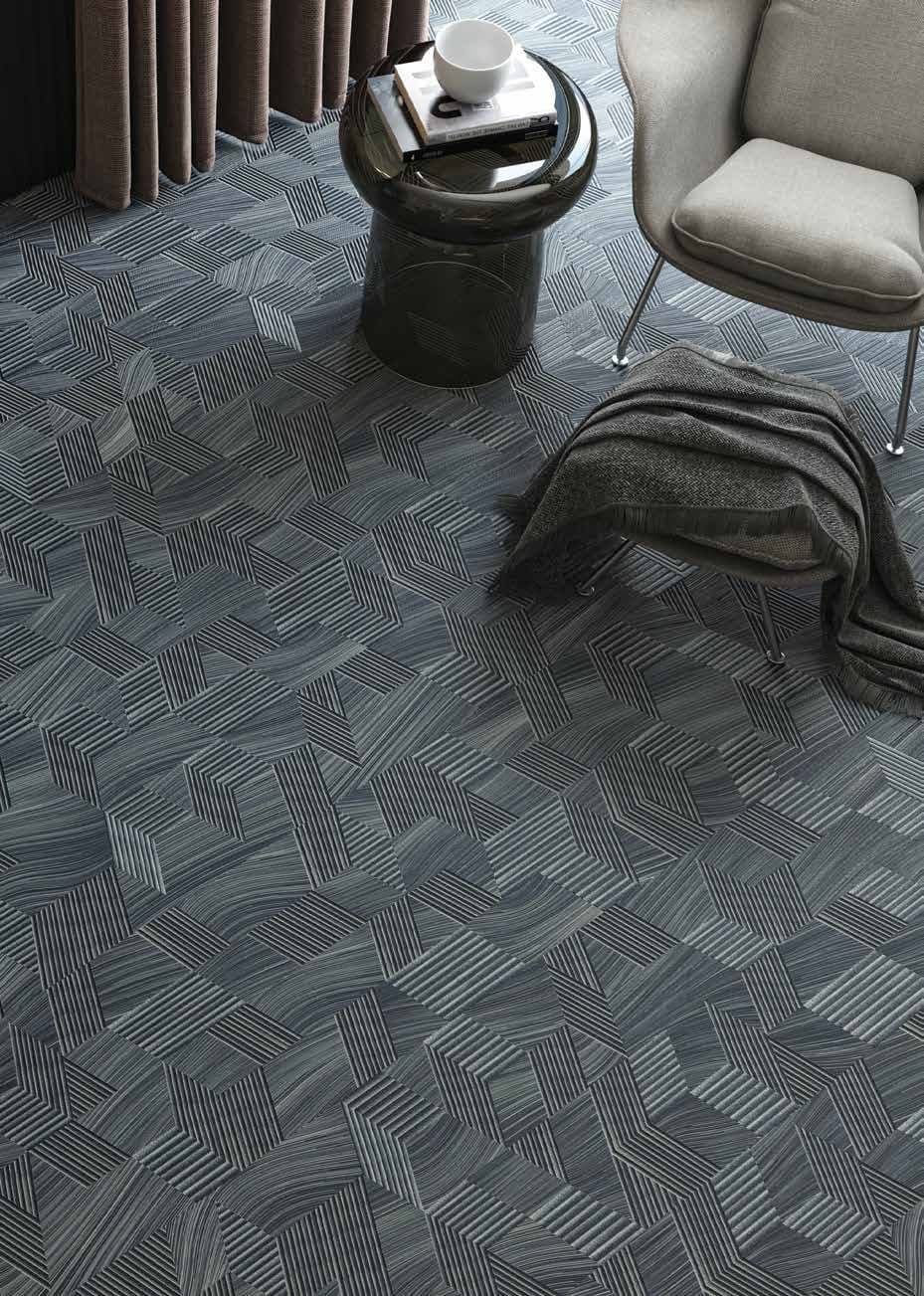 Parchet laminat Anthracite montat