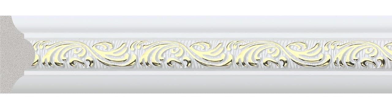 Baghetă decorativă din durcompozit JX18-A-W1G