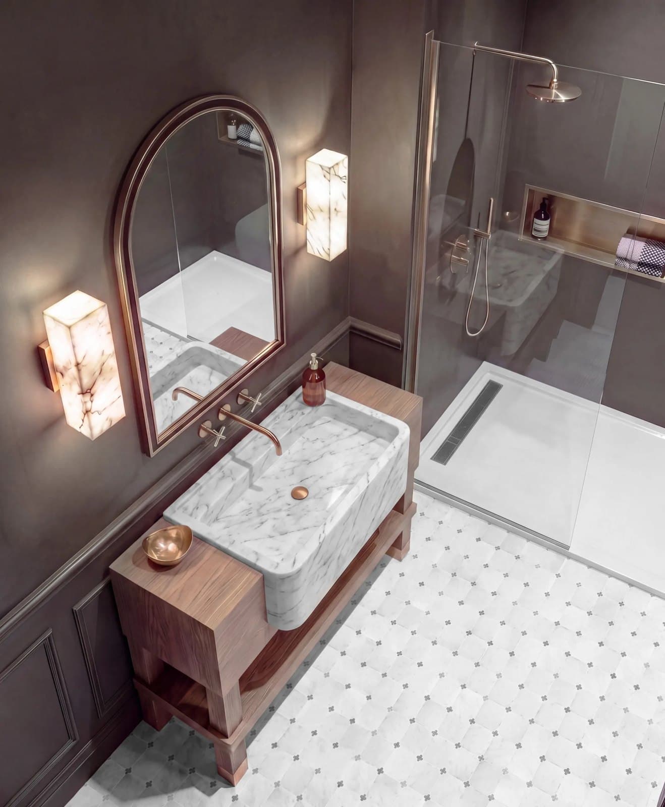 Carrara Octalux 100 - montat
