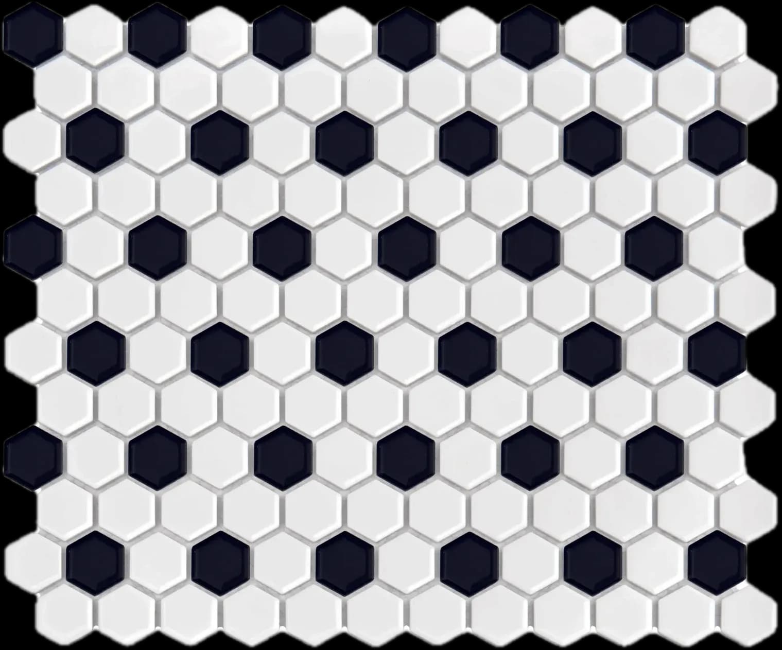 Mini Hexagon B&W Mix
