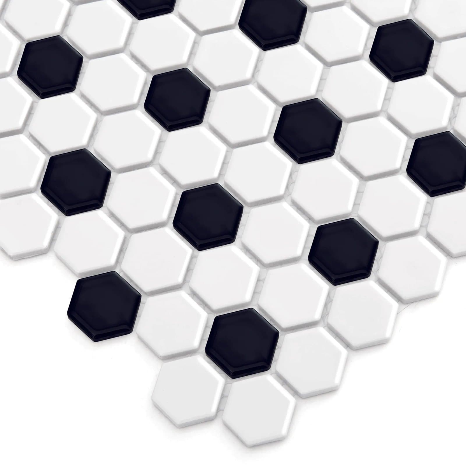 Mini Hexagon B&W Mix - poza 3