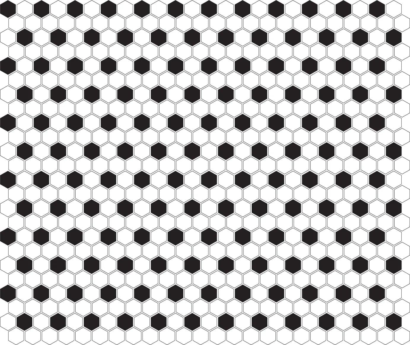 Mini Hexagon B&W Mix - poza 4
