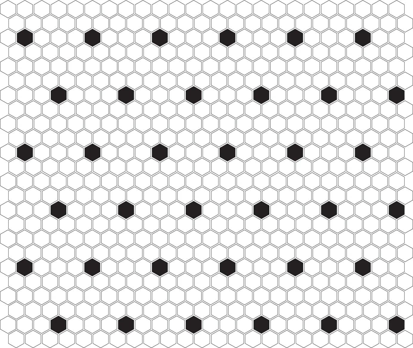 Mini Hexagon B&W Spot - poza 4