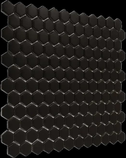 Mini Hexagon Black matt - poza 4