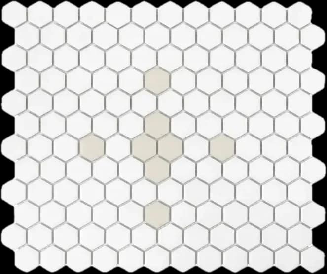 Mini Hexagon Cleo matt