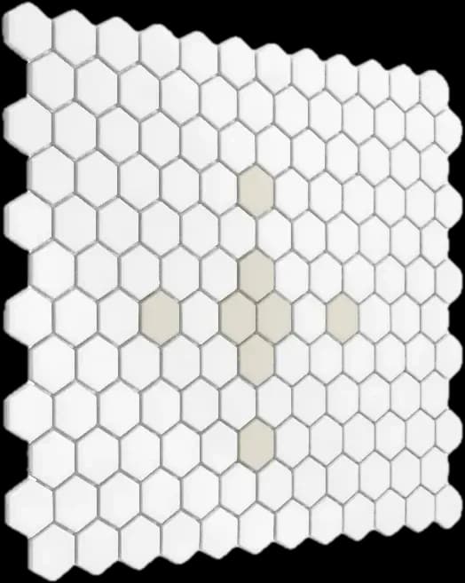 Mini Hexagon Cleo matt - poza 3