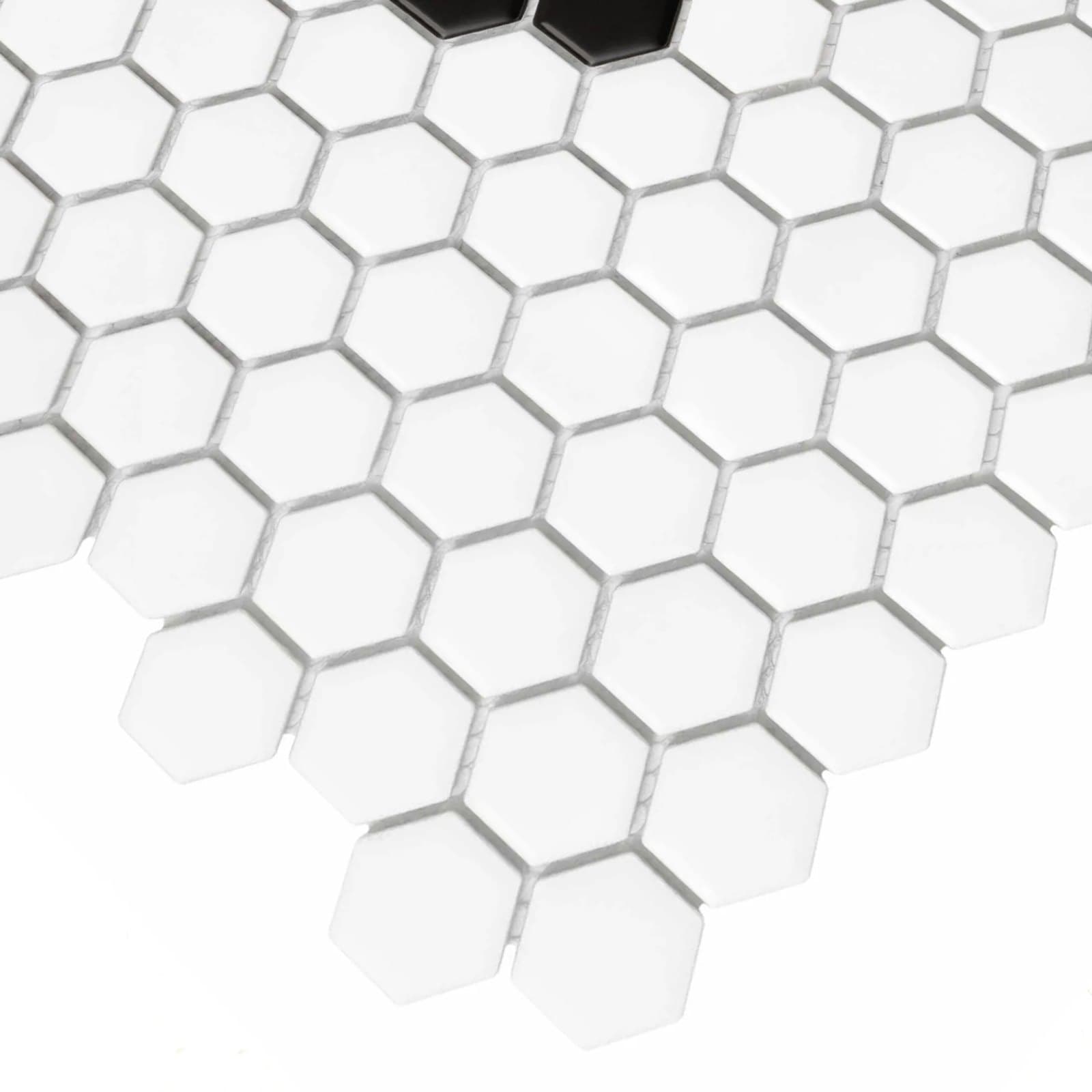 Mini Hexagon Daisy Black matt - poza 2