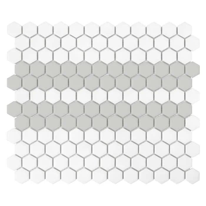 Mini Hexagon Stripe 2.A matt