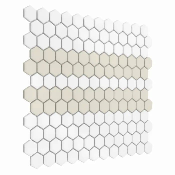 Mini Hexagon Stripe 2.C matt - poza 3