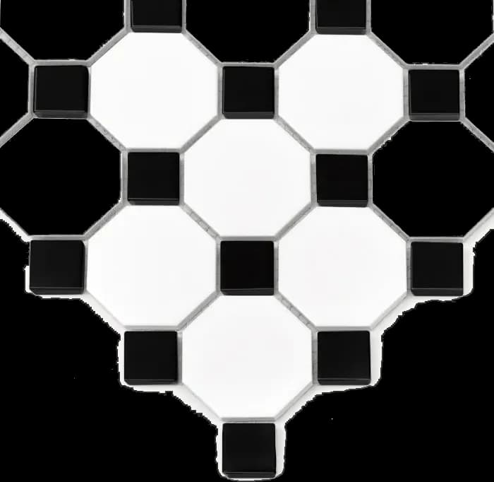 Mini Octagon B&W 55 matt - poza 2