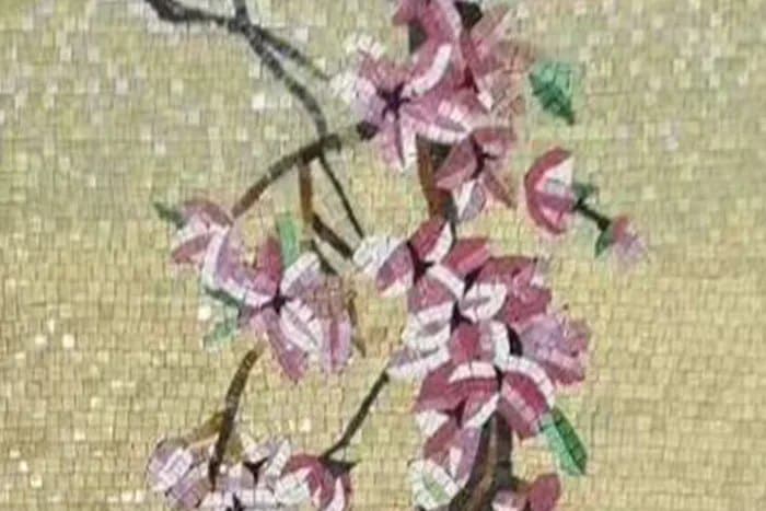 Tablou din mozaic Sakura, 110×220 cm - poza 3