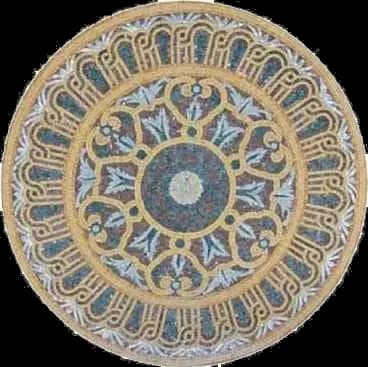 Rozetă din mozaic SM 12