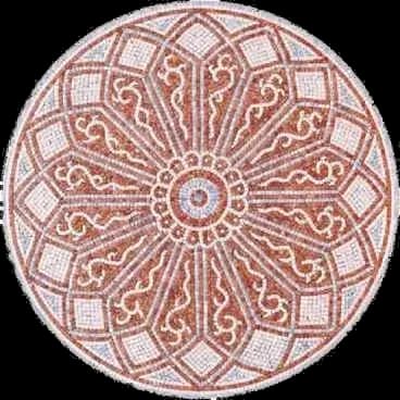 Rozetă din mozaic SM 25