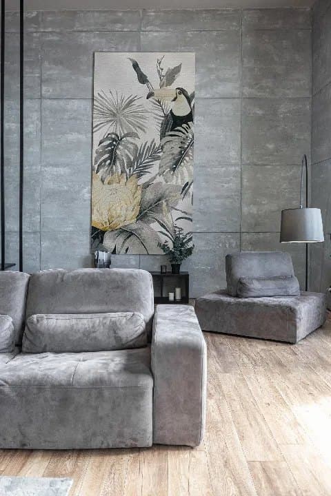 Tablou din mozaic Toucan, 110×220 cm - poza 2