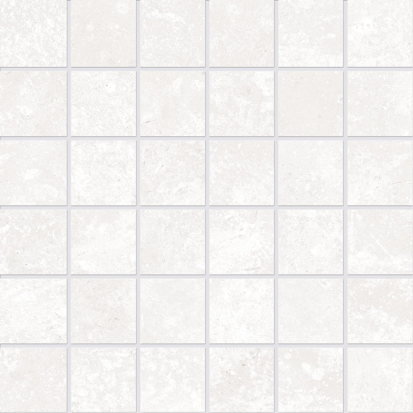 Chateau mozaic 5×5 30×30 Blanc