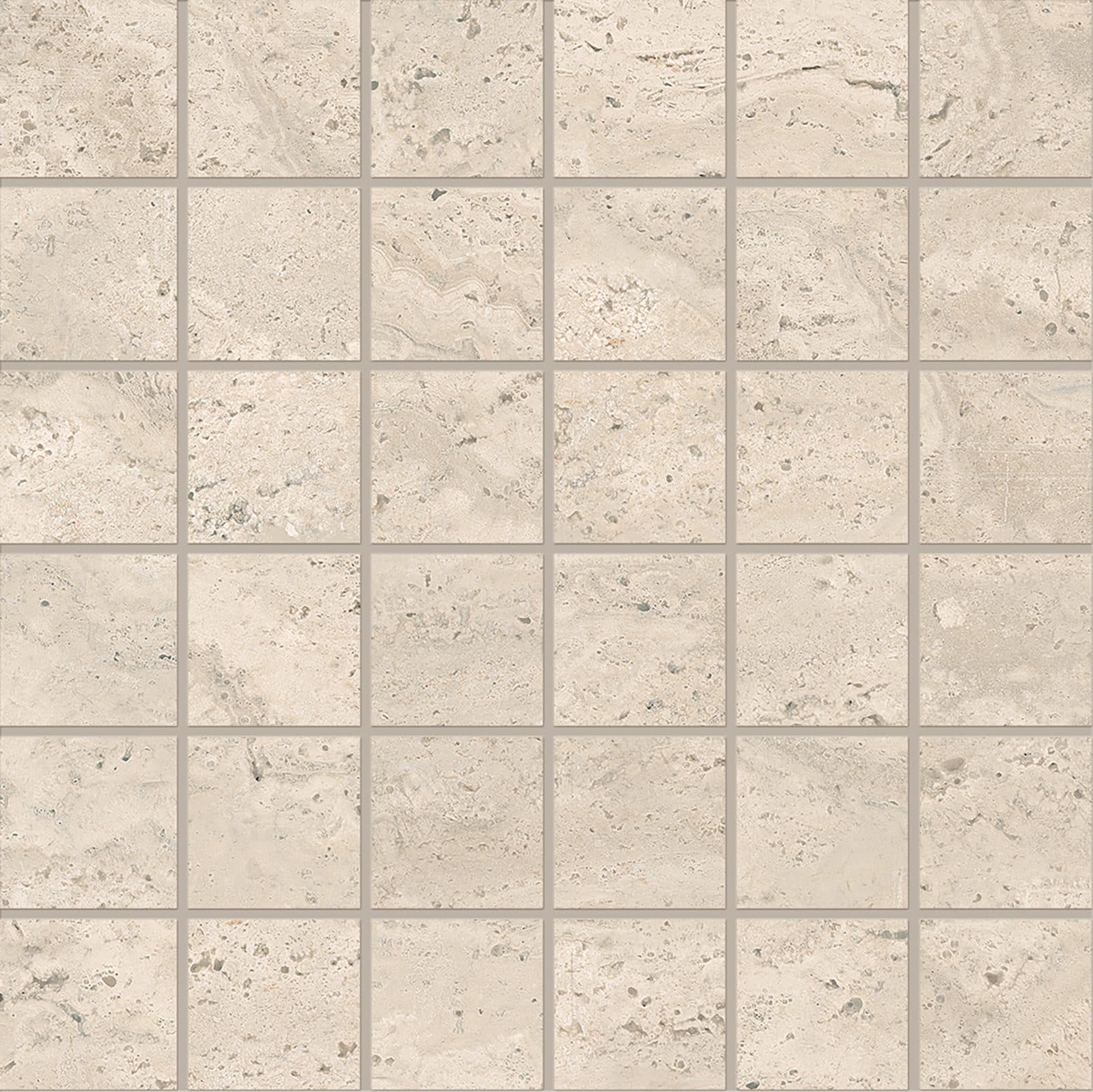 Dual Travertine Poro Aperto mozaic 5×5-30×30 Beige