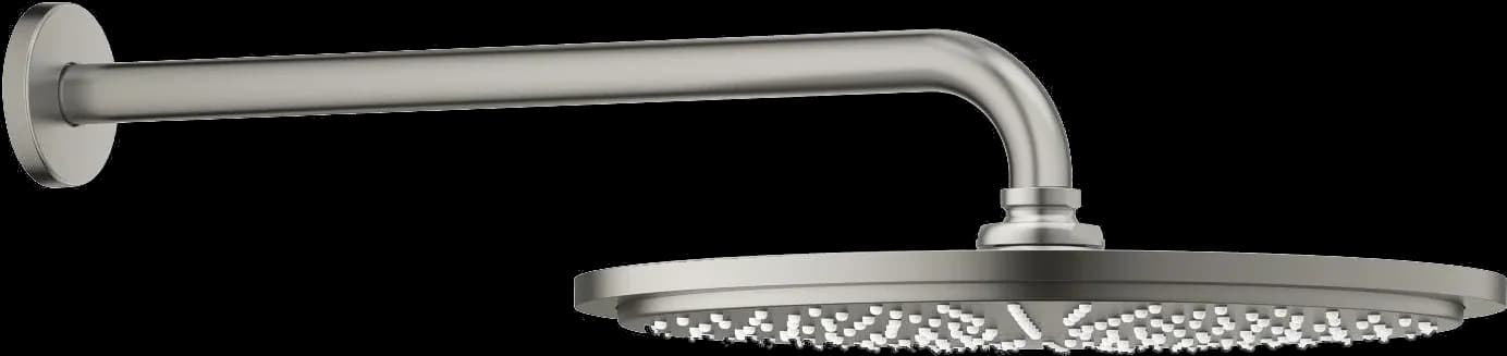 GROHE Rainshower Cosmopolitan 310 Set de duș fix 380 mm, 1 pulverizare - finisaj Oţel inoxidabil - Satin Steel