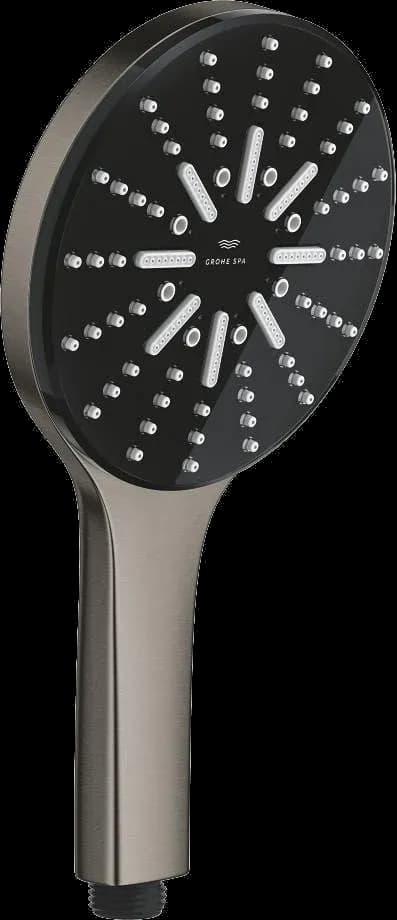 GROHE Rainshower Aqua Pară de duș cu 3 pulverizări - finisaj Antracit - Brushed Hard Graphite