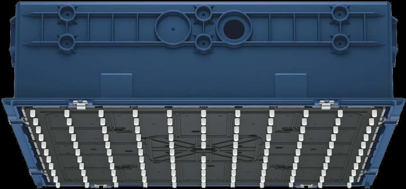 GROHE Rainshower Aqua Tiles Corp încastrat pentru dușuri de tavan, cu unitate funcțională Mono