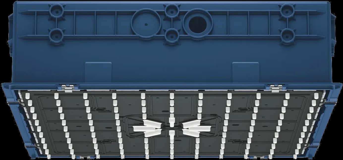 GROHE Rainshower Aqua Tiles Corp încastrat pentru dușuri de tavan, cu unitate funcțională Duo