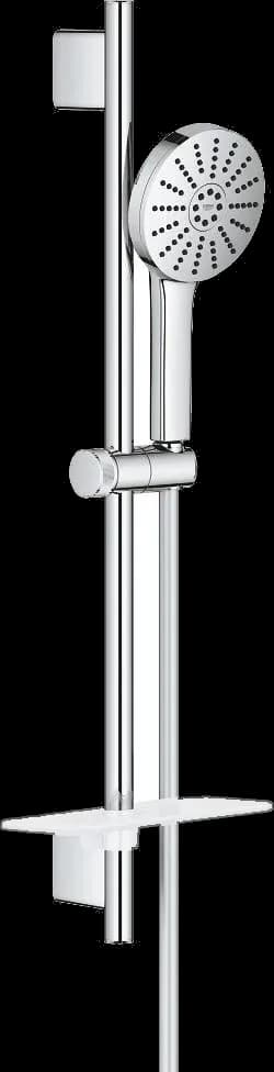 GROHE Vitalio Joy+ 120 Set bară de duș cu 3 jeturi (Rain, Jet, Booster)